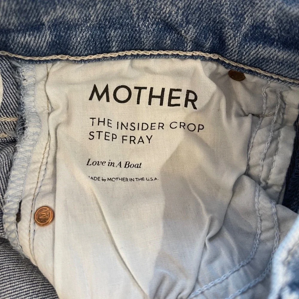 MOTHER insider crop